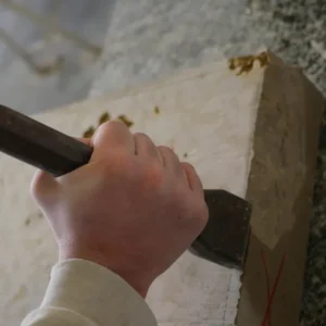 Chasse (pierre tendre)