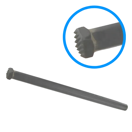 Ciseau boucharde carbure