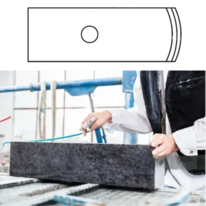 Couteau à trou central