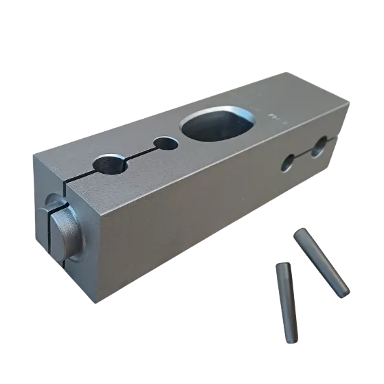 Marteau boucharde 2 têtes porte-plaquette