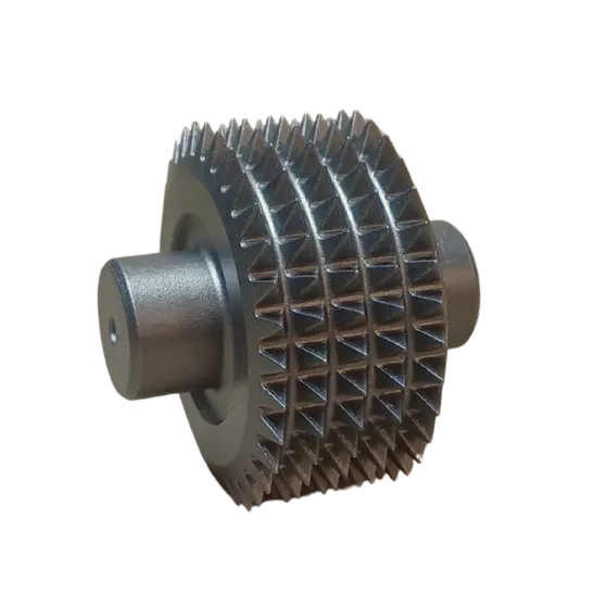 Molette boucharde rotative