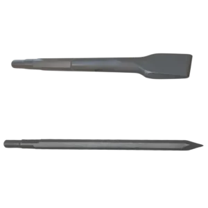 Pic et Burin HEX.19 cannelé droit