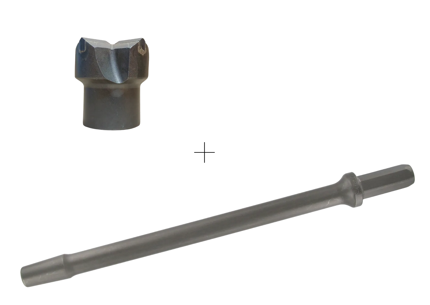 Taillant carbure 4 ailes 1/12 (gros cône) – Image 2