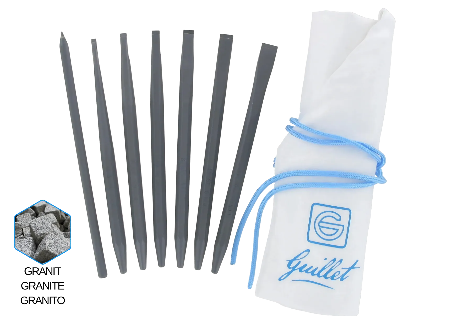 Trousse ciseau carbure triumph (granit ou marbre) – Image 3